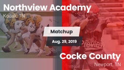 Matchup: Northview Academy vs. Cocke County  2019