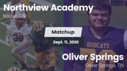 Matchup: Northview Academy vs. Oliver Springs  2020