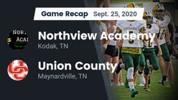 Recap: Northview Academy vs. Union County  2020