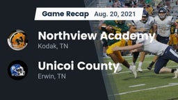 Recap: Northview Academy vs. Unicoi County  2021