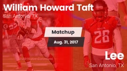 Matchup: William Howard Taft vs. Lee  2017