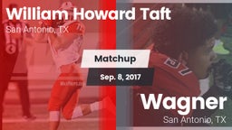 Matchup: William Howard Taft vs. Wagner  2017