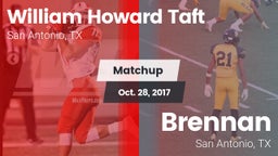 Matchup: William Howard Taft vs. Brennan  2017
