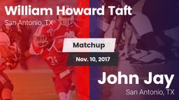 Matchup: William Howard Taft vs. John Jay  2017