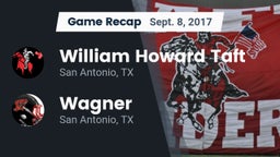 Recap: William Howard Taft  vs. Wagner  2017