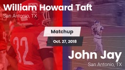 Matchup: William Howard Taft vs. John Jay  2018