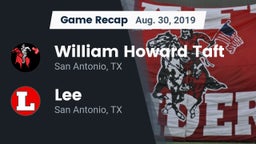 Recap: William Howard Taft  vs. Lee  2019