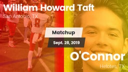 Matchup: William Howard Taft vs. O'Connor  2019