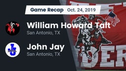Recap: William Howard Taft  vs. John Jay  2019