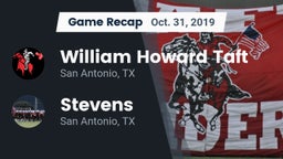 Recap: William Howard Taft  vs. Stevens  2019