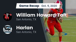 Recap: William Howard Taft  vs. Harlan  2020