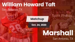 Matchup: William Howard Taft vs. Marshall  2020