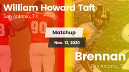 Matchup: William Howard Taft vs. Brennan  2020