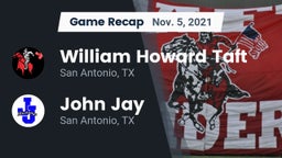 Recap: William Howard Taft  vs. John Jay  2021