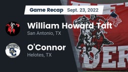 Recap: William Howard Taft  vs. O'Connor  2022