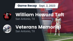 Recap: William Howard Taft  vs. Veterans Memorial 2023