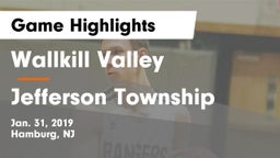 Wallkill Valley  vs Jefferson Township  Game Highlights - Jan. 31, 2019