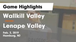 Wallkill Valley  vs Lenape Valley  Game Highlights - Feb. 2, 2019