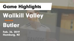 Wallkill Valley  vs Butler Game Highlights - Feb. 26, 2019