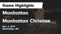 Manhattan  vs Manhattan Christian  Game Highlights - Dec. 6, 2019