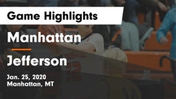 Manhattan  vs Jefferson  Game Highlights - Jan. 25, 2020