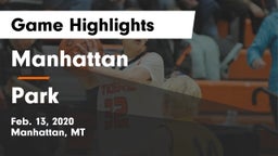 Manhattan  vs Park  Game Highlights - Feb. 13, 2020