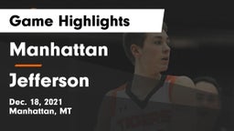 Manhattan  vs Jefferson  Game Highlights - Dec. 18, 2021