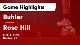 Buhler  vs Rose Hill  Game Highlights - Oct. 4, 2022