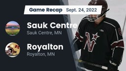 Recap: Sauk Centre  vs. Royalton  2022