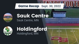 Recap: Sauk Centre  vs. Holdingford  2022