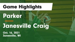 Parker  vs Janesville Craig Game Highlights - Oct. 16, 2021
