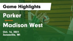 Parker  vs Madison West Game Highlights - Oct. 16, 2021