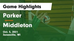 Parker  vs Middleton  Game Highlights - Oct. 5, 2021