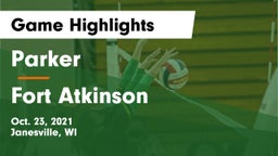 Parker  vs Fort Atkinson  Game Highlights - Oct. 23, 2021