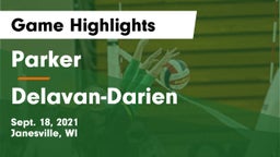 Parker  vs Delavan-Darien  Game Highlights - Sept. 18, 2021