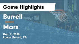 Burrell  vs Mars  Game Highlights - Dec. 7, 2018