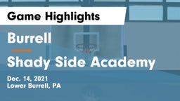 Burrell  vs Shady Side Academy  Game Highlights - Dec. 14, 2021