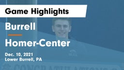 Burrell  vs Homer-Center  Game Highlights - Dec. 10, 2021