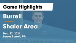 Burrell  vs Shaler Area  Game Highlights - Dec. 27, 2021