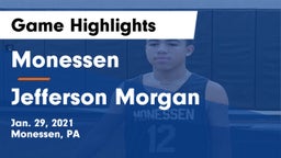Monessen  vs Jefferson Morgan Game Highlights - Jan. 29, 2021