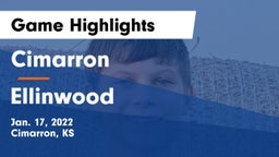 Cimarron  vs Ellinwood  Game Highlights - Jan. 17, 2022