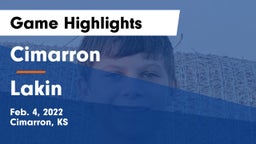 Cimarron  vs Lakin  Game Highlights - Feb. 4, 2022