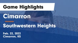 Cimarron  vs Southwestern Heights  Game Highlights - Feb. 22, 2022