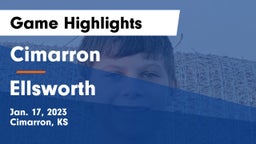 Cimarron  vs Ellsworth  Game Highlights - Jan. 17, 2023