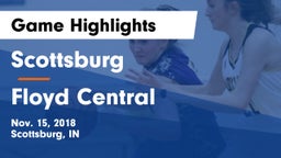 Scottsburg  vs Floyd Central  Game Highlights - Nov. 15, 2018
