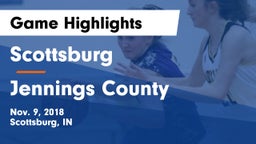 Scottsburg  vs Jennings County Game Highlights - Nov. 9, 2018