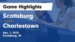 Scottsburg  vs Charlestown  Game Highlights - Dec. 1, 2018