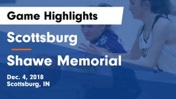 Scottsburg  vs Shawe Memorial Game Highlights - Dec. 4, 2018