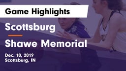 Scottsburg  vs Shawe Memorial Game Highlights - Dec. 10, 2019
