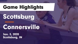 Scottsburg  vs Connersville  Game Highlights - Jan. 3, 2020
